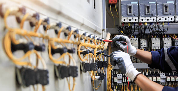 Professional Electrician technician working in Fair Lawn, NJ